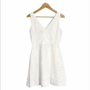 GAP White Sleeveless Dress